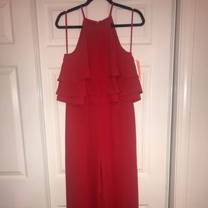 Gianni Bini Red Jumpsuit
